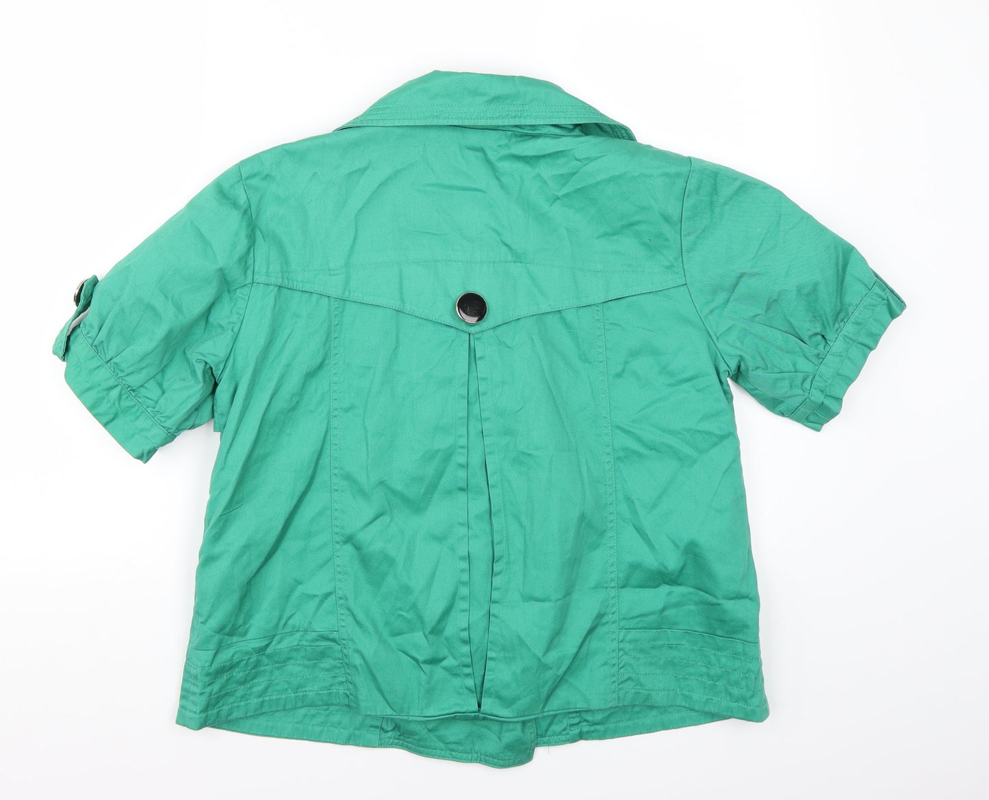 VERO MODA Womens Green   Jacket Coat Size L