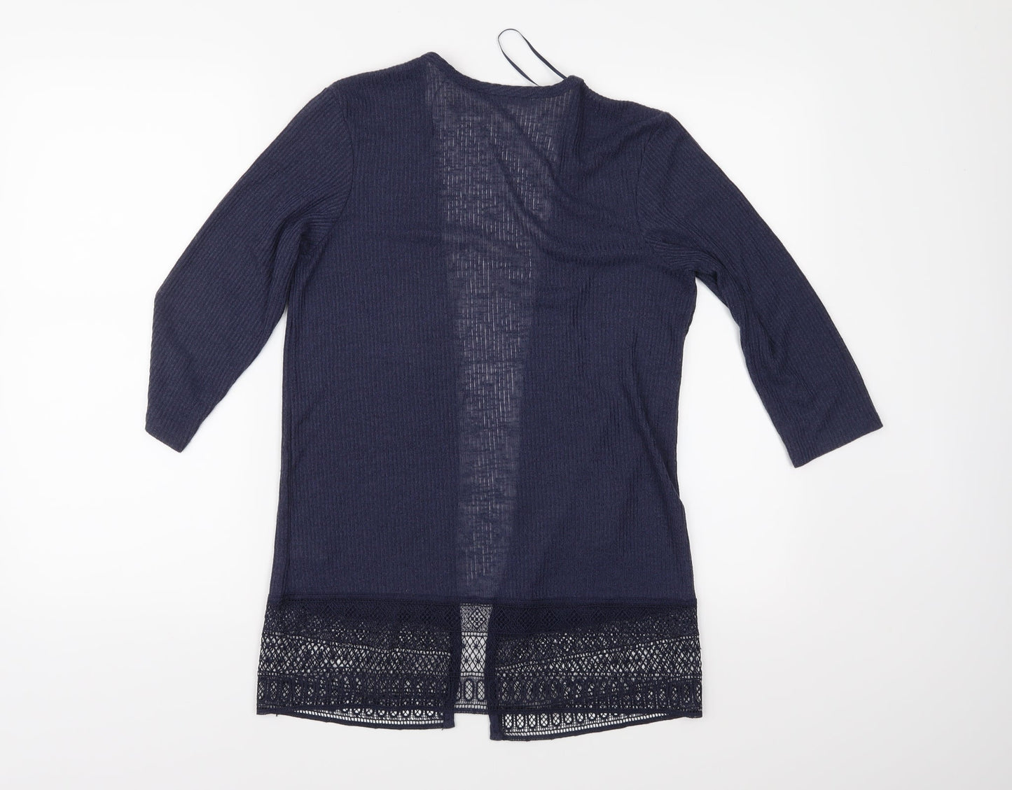 George Womens Blue  Knit Cardigan Jumper Size 8