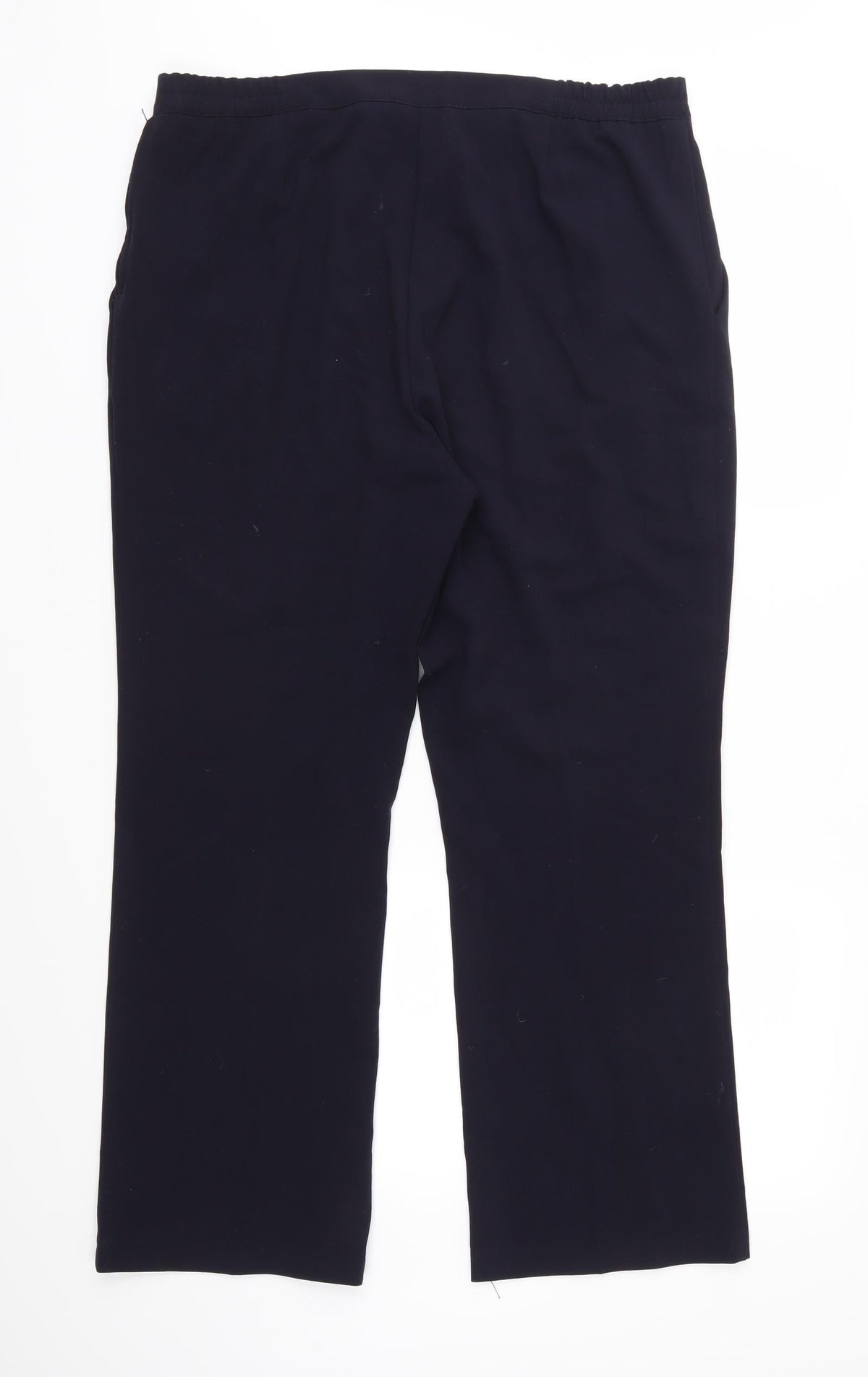 Warehouse Womens Blue   Trousers  Size 16 L28 in