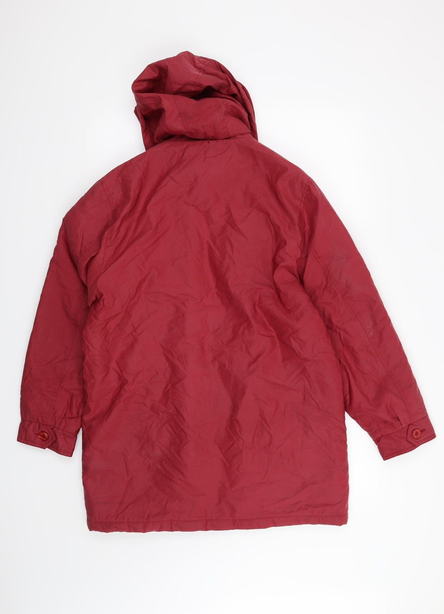 Wishwood Womens Red   Overcoat Coat Size 12