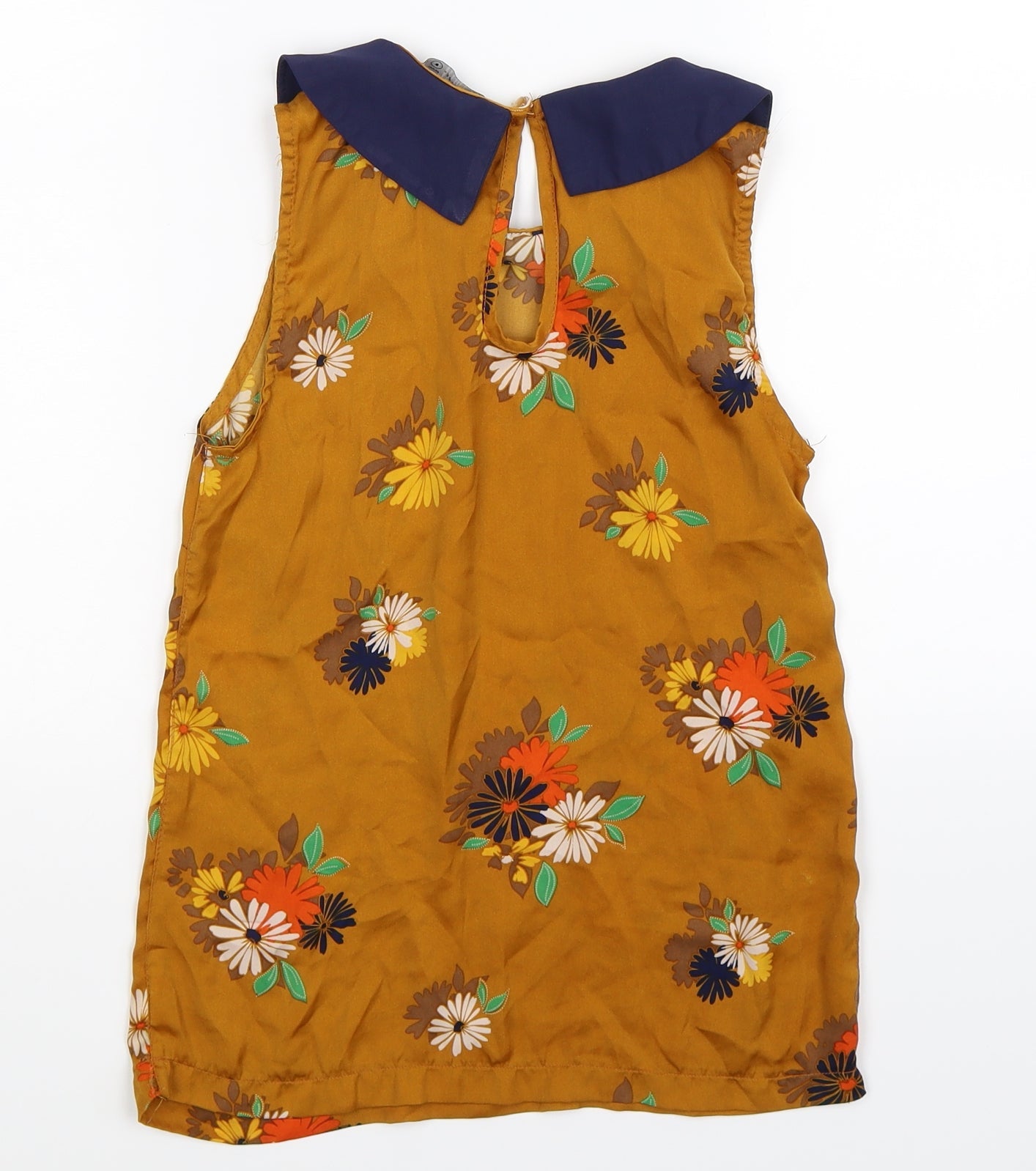 Atmosphere Womens Brown Floral  Basic Tank Size 8