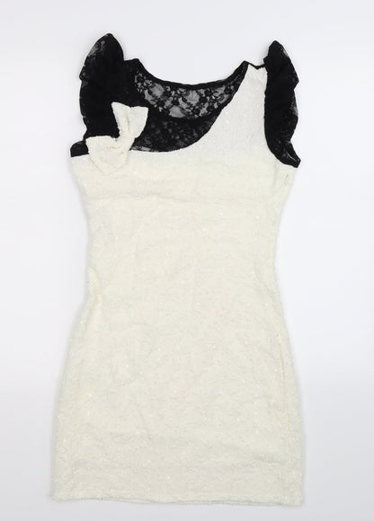 Womens White   Bodycon  Size S