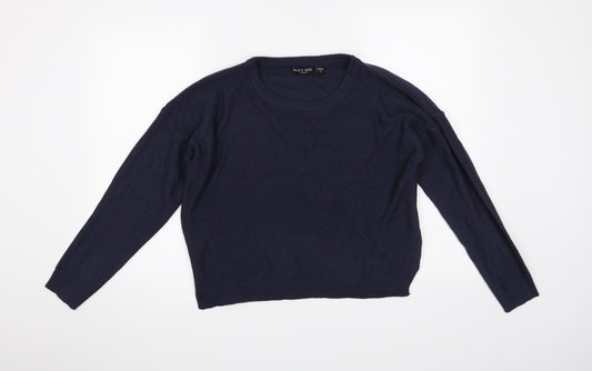 Brave Soul Womens Blue   Pullover Jumper Size S