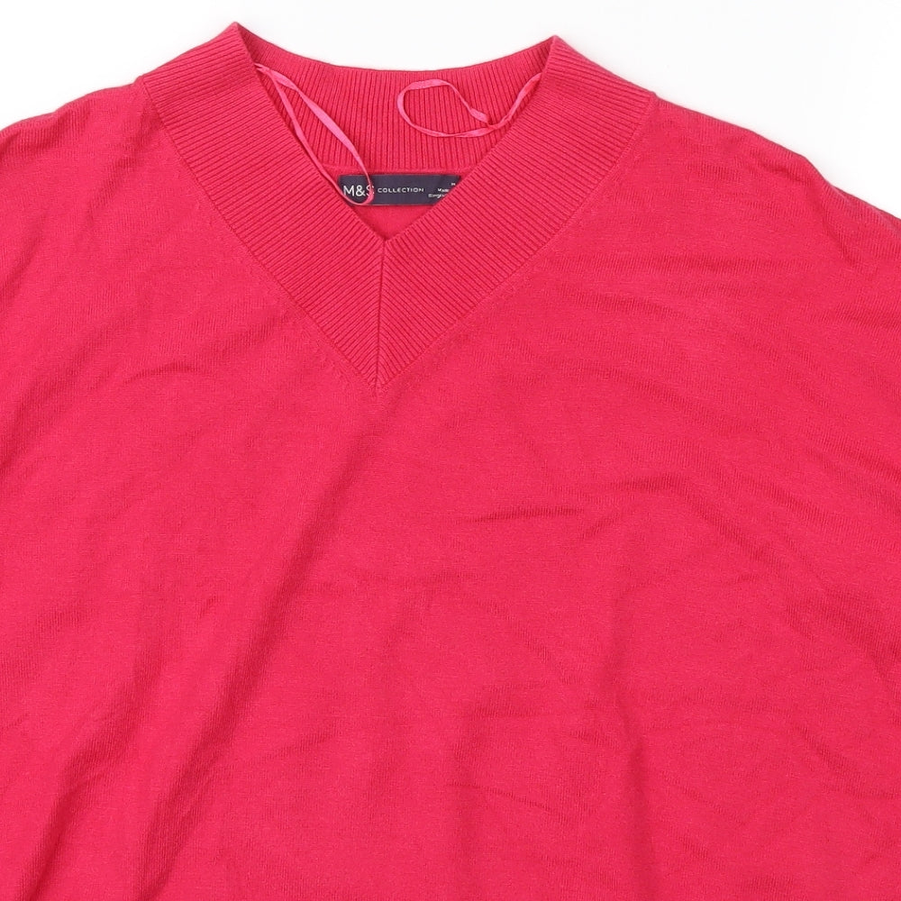 Marks and Spencer Womens Pink   Pullover Sweatshirt Size M