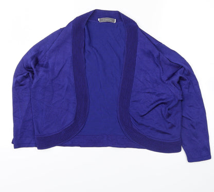 Preloved windsoor Womens Blue   Cardigan Jumper Size M - Front