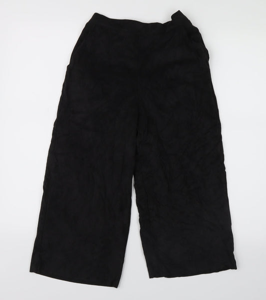 INTERMISSION Womens Black   Cropped Trousers Size M L28 in