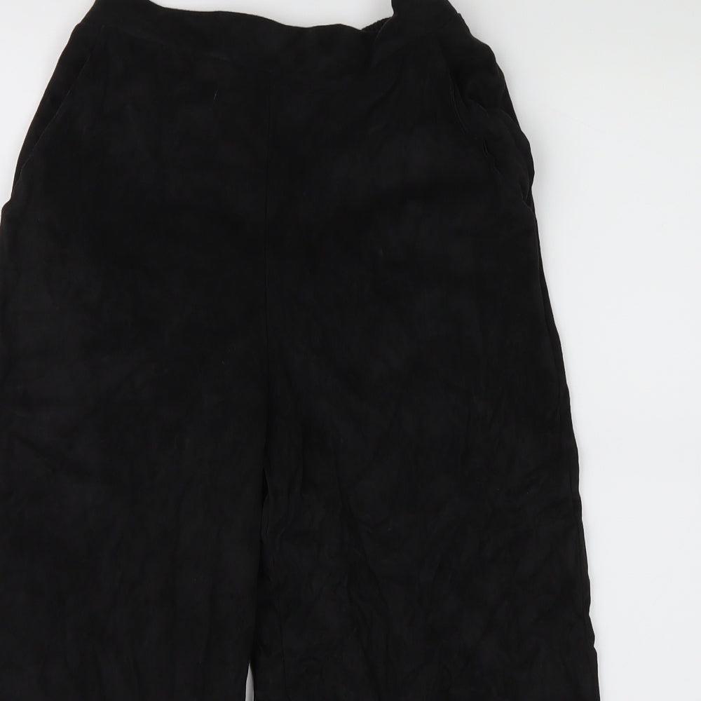INTERMISSION Womens Black   Cropped Trousers Size M L28 in