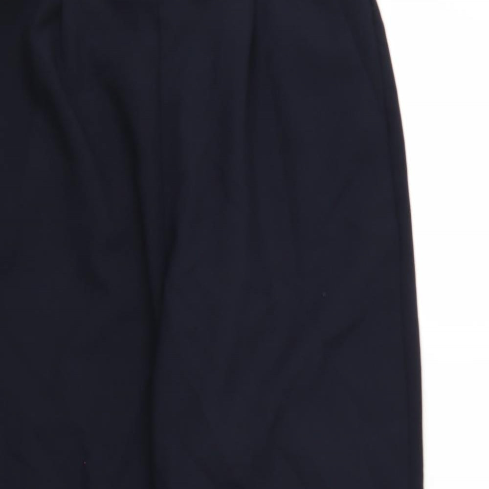 Classic  Womens Blue  Rayon Trousers  Size 20 L26 in