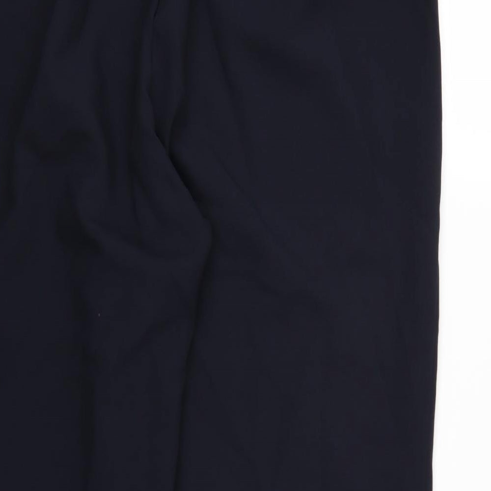 Classic  Womens Blue  Rayon Trousers  Size 20 L26 in