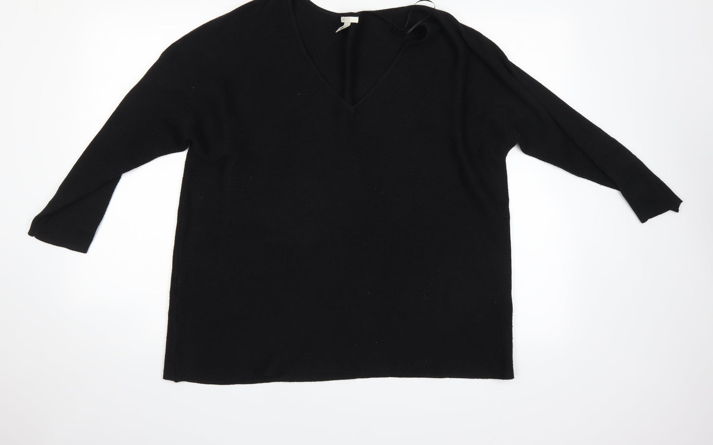 H&M Womens Black   Pullover Jumper Size M