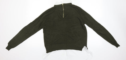 Primark Womens Green    Jumper Size 8