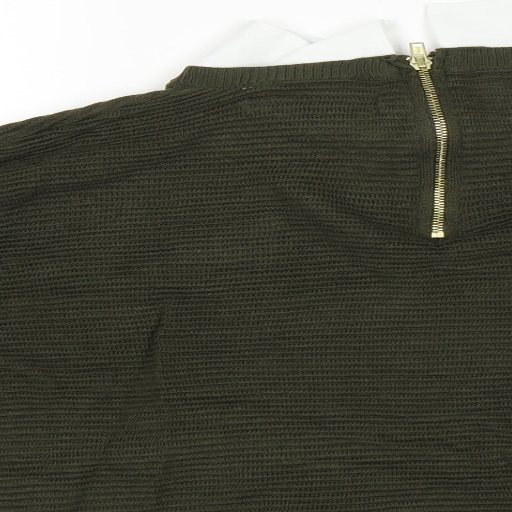 Primark Womens Green    Jumper Size 8