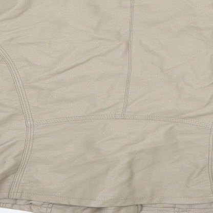 Brand and care label for Limited Collection women’s beige overcoat coat, size UK 10