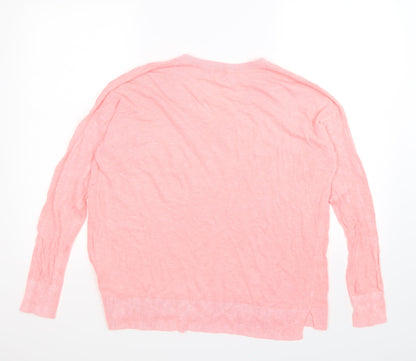 Gap Womens Pink  Knit Pullover Jumper Size M  - neon