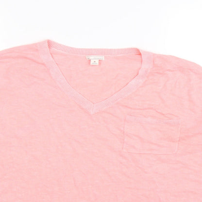 Gap Womens Pink  Knit Pullover Jumper Size M  - neon