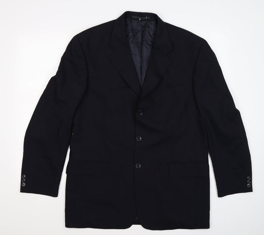 Auston Reed Mens Blue   Jacket Suit Jacket Size 42