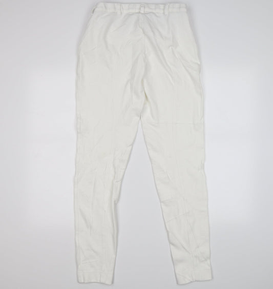 Gallop Womens White   Jegging Leggings Size L L30 in - Jodhpurs