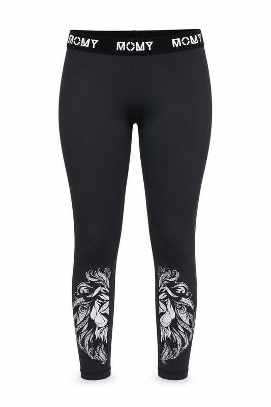 momy Womens Black   Capri Leggings Size XS L25 in