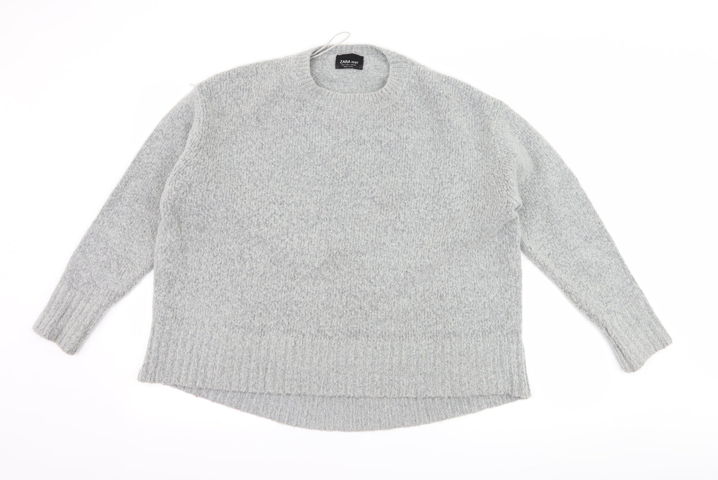 Zara Womens Grey   Pullover Jumper Size S