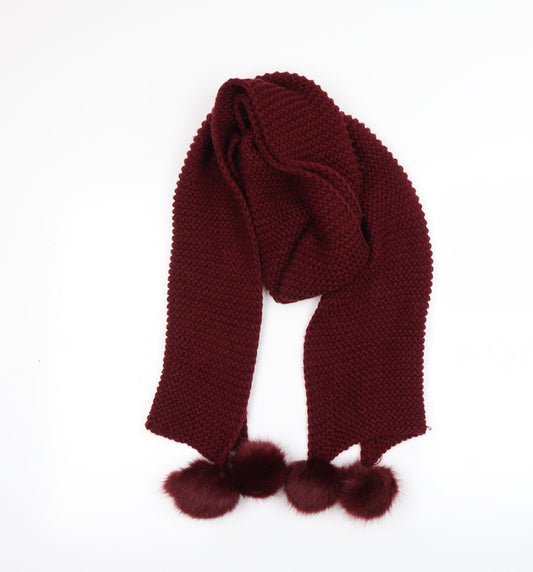 Preworn Womens Red    Scarf