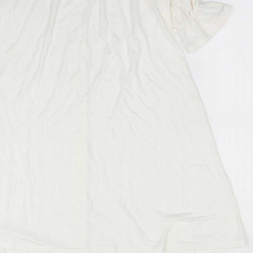 Boohoo Womens White   Mini  Size 8