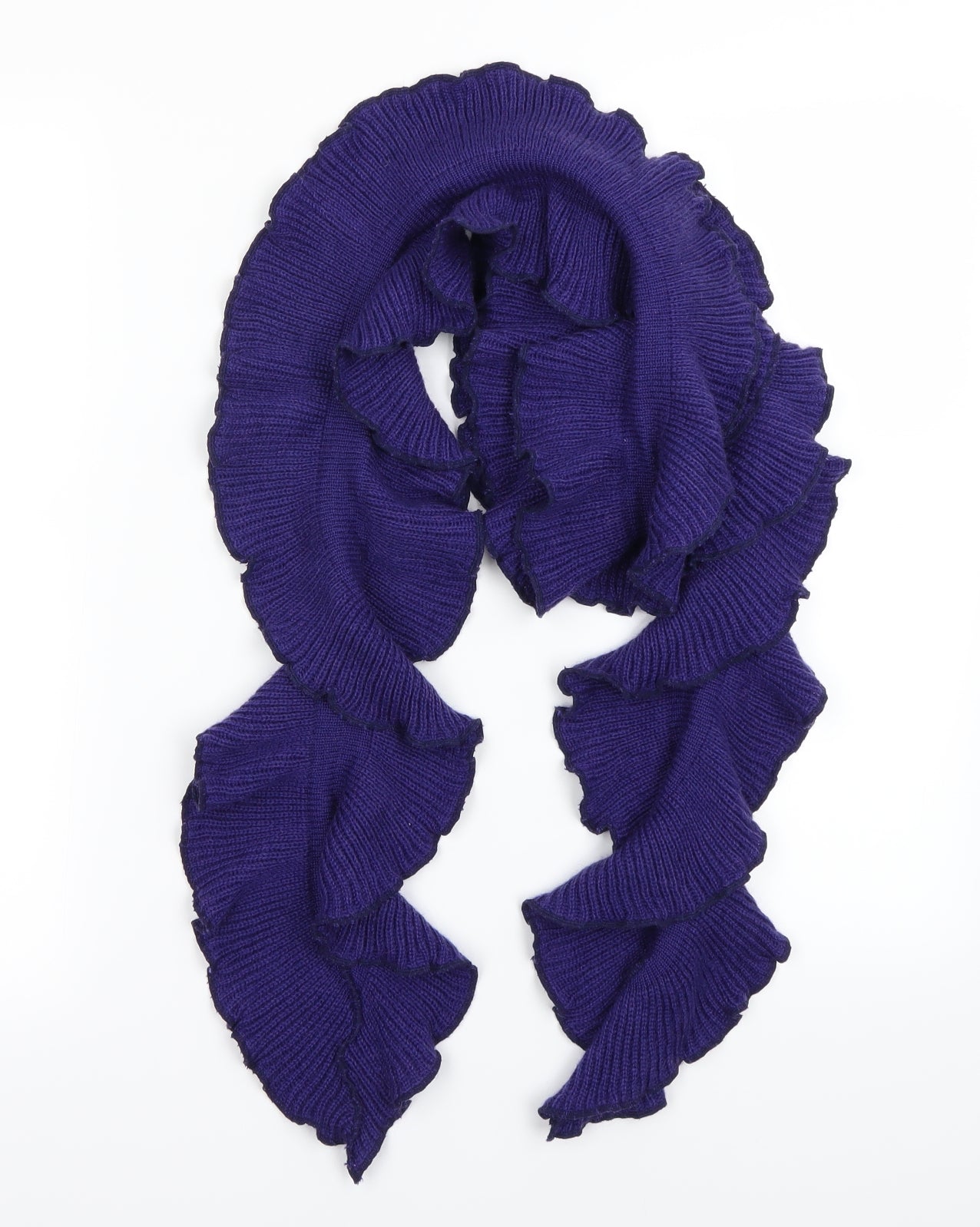Preworn Womens Purple    Scarf