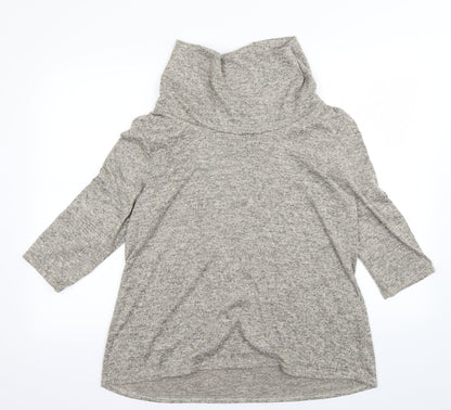 Tru Collection Womens Grey   Pullover Jumper Size 18