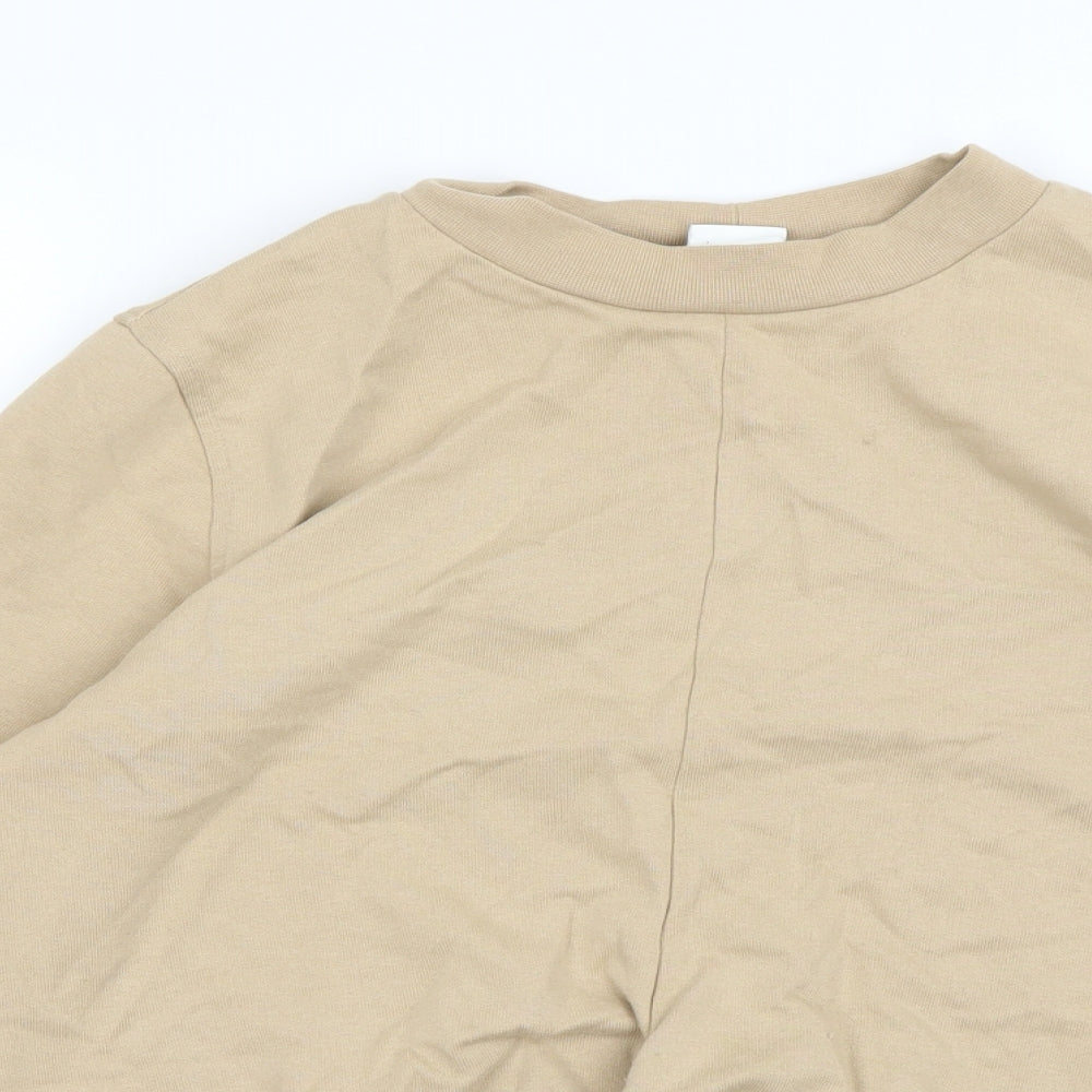 H&M Womens Beige   Pullover Jumper Size S