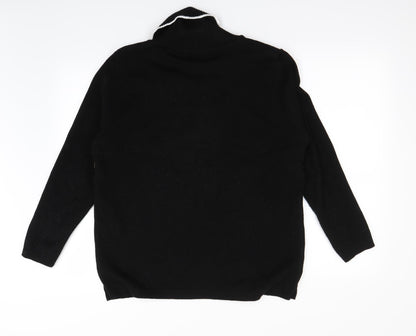 Back view of Classics women’s black jumper, size L