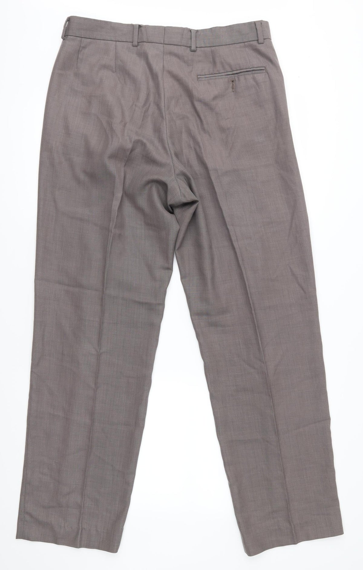 Preworn Womens Grey   Trousers  Size 32 in L28 in