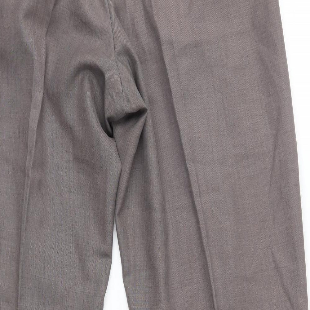 Preworn Womens Grey   Trousers  Size 32 in L28 in
