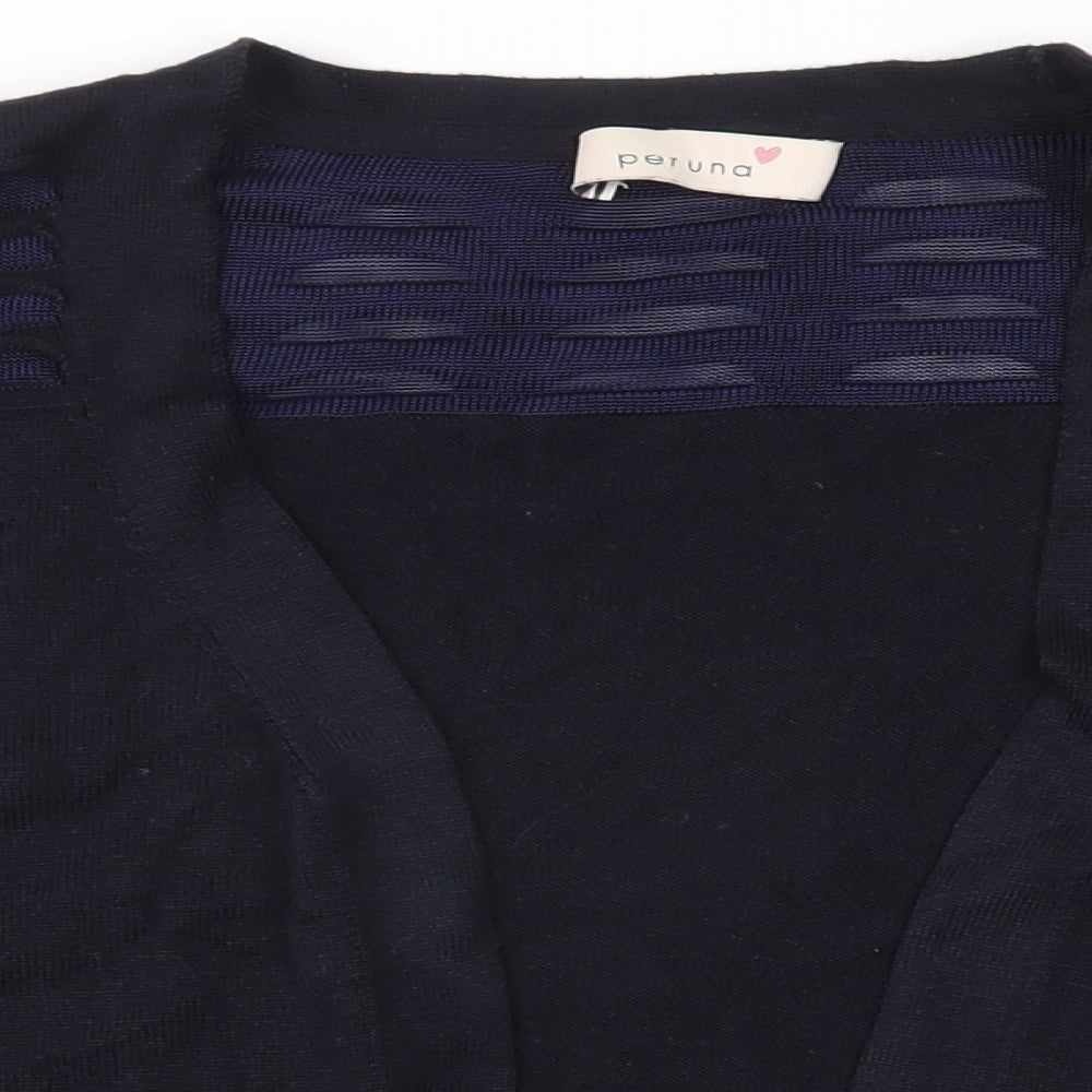 Marks and Spencer Womens Black   Cardigan Jumper Size 16