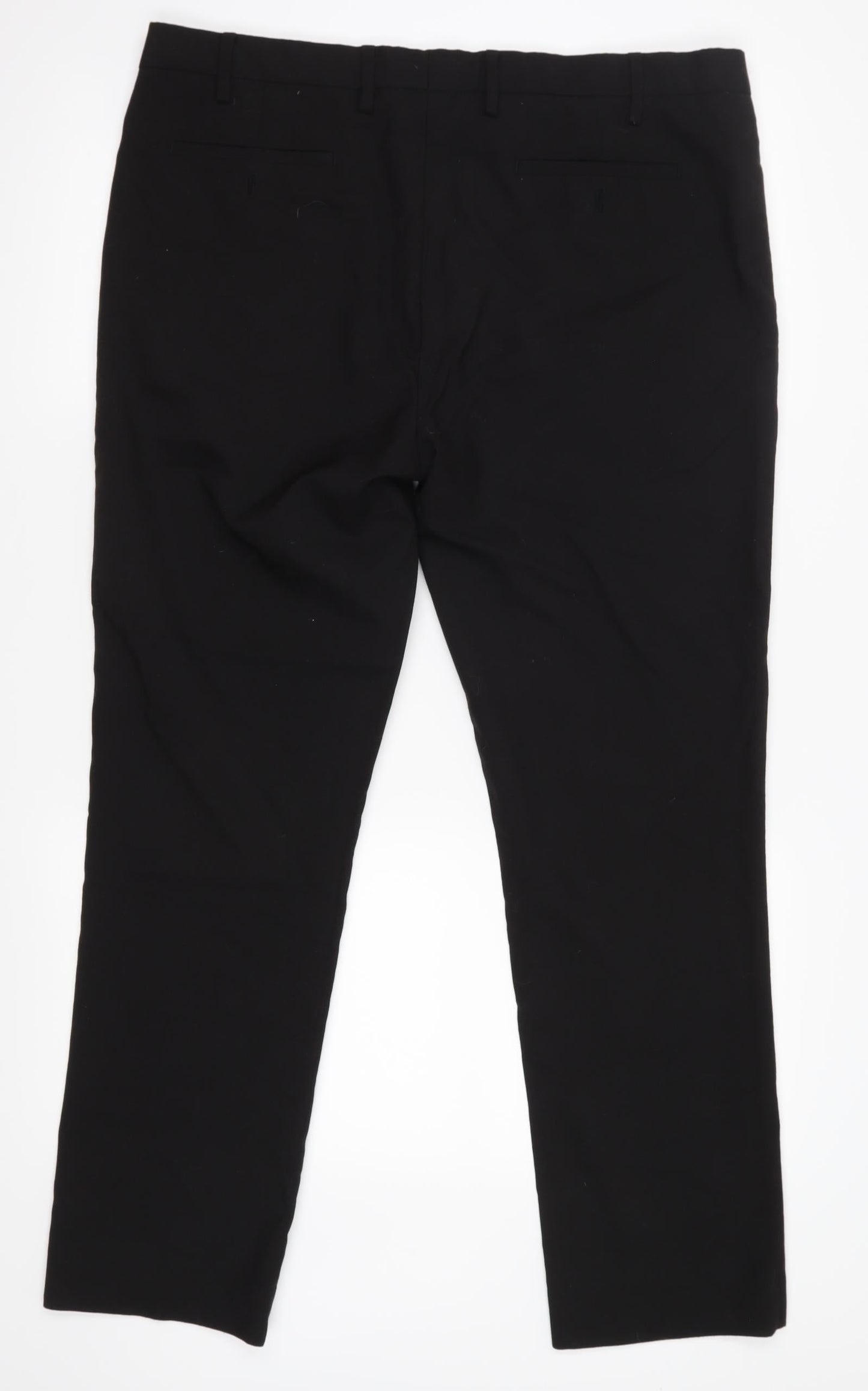 Cedar Wood State Womens Black   Trousers  Size 48 L27 in
