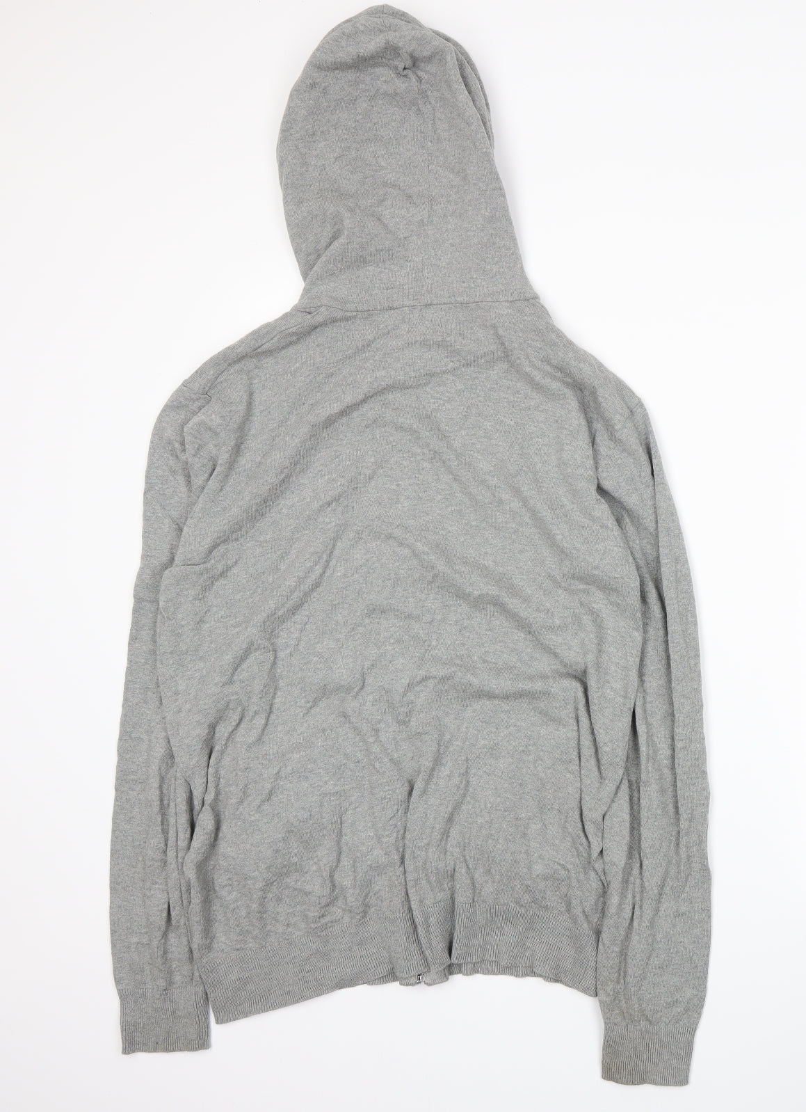 New Look Womens Grey  Knit Pullover Jumper Size 14