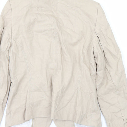Marks & Spencer Womens White   Overcoat Coat Size 12