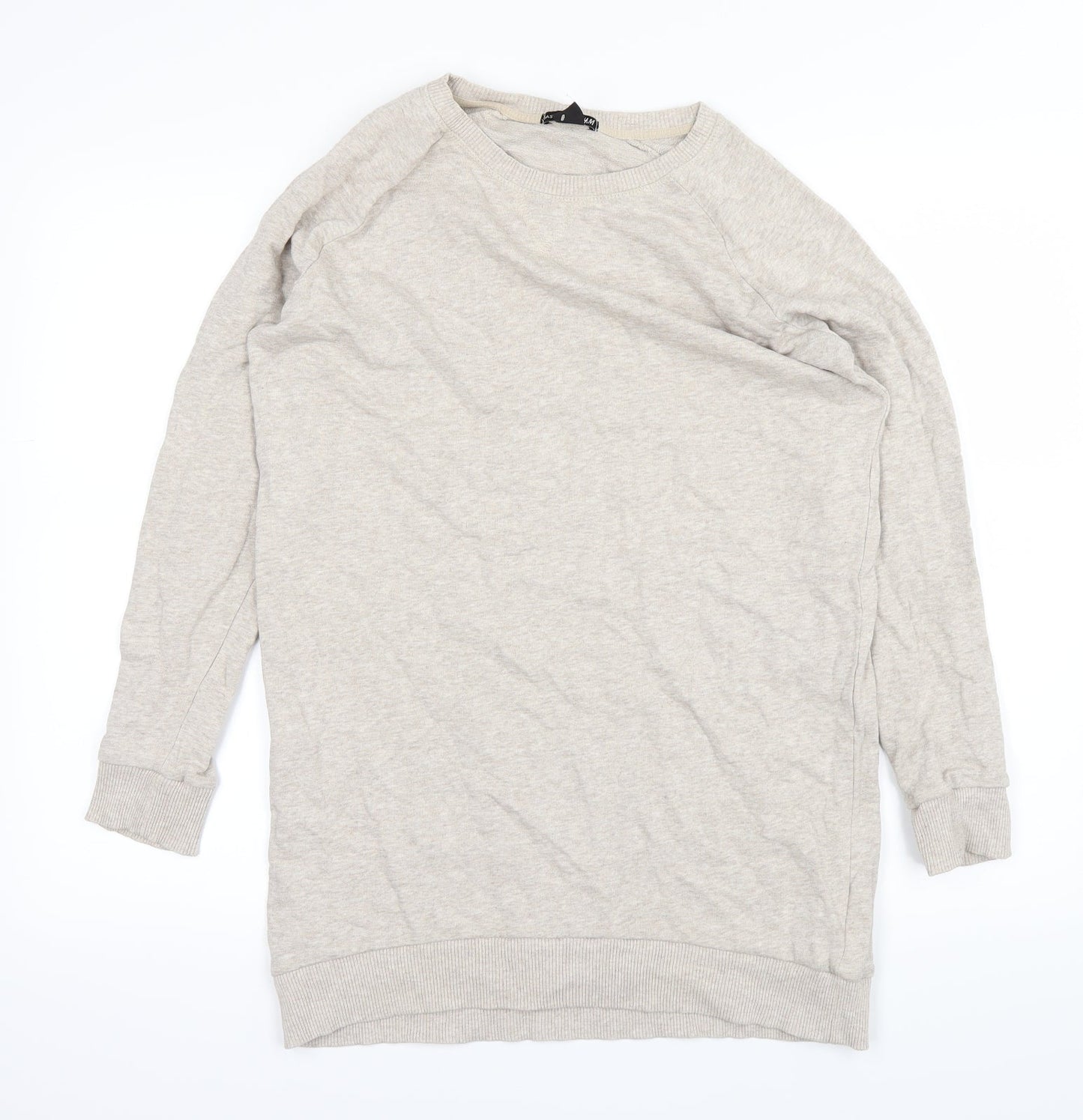 H&M Womens White   Pullover Jumper Size S