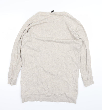 H&M Womens White   Pullover Jumper Size S