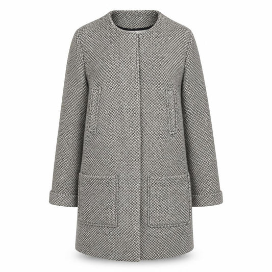 ASOS Womens White   Overcoat Coat Size 14