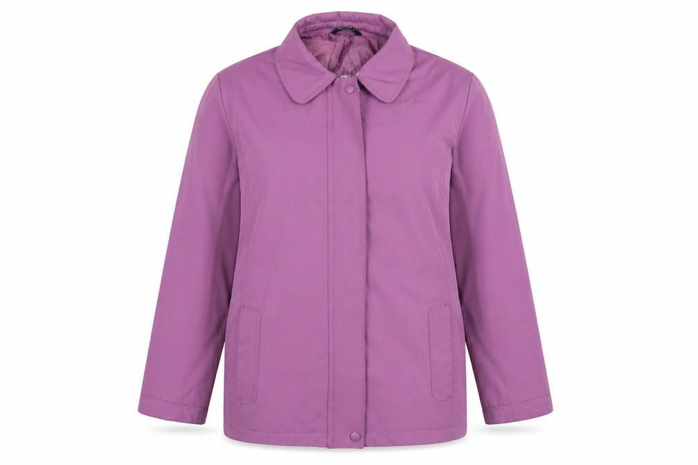 Bonmarché Womens Purple Windbreaker Coat Size L