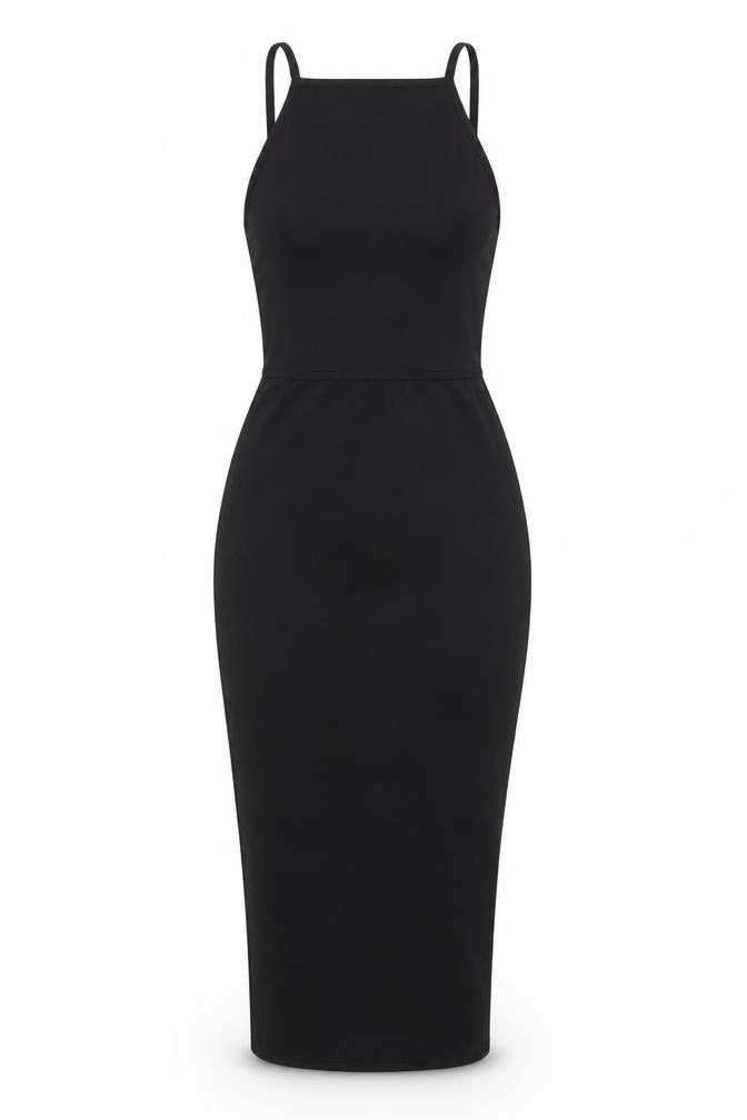 PRETTYLITTLETHING Womens Black   Shift  Size 6