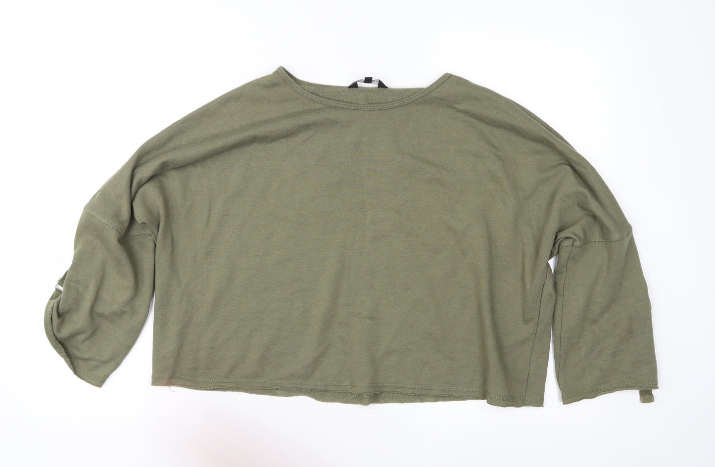 New Look Womens Green   Pullover Sweatshirt Size 10