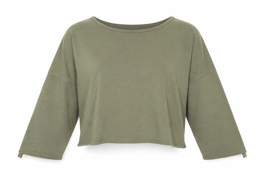 New Look Womens Green   Pullover Sweatshirt Size 10