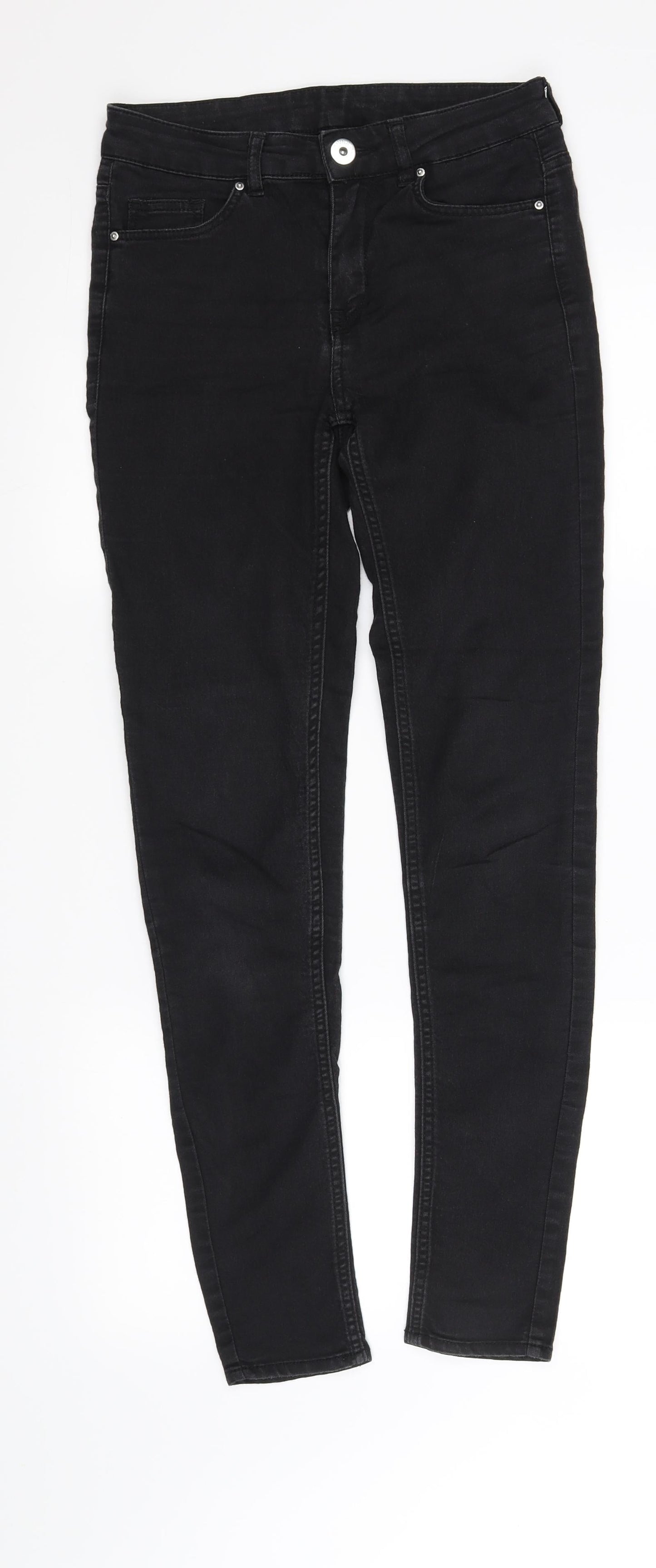 Divided Womens Black   Skinny Jeans Size 8 L31 in