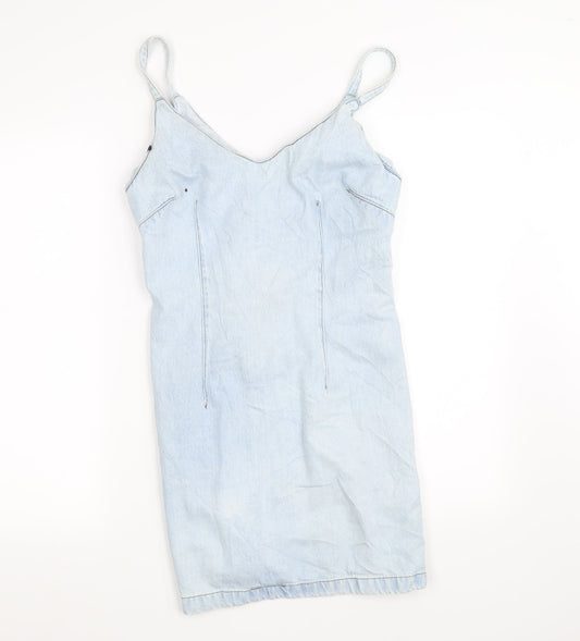 Denim Womens Blue   Fit & Flare  Size 10