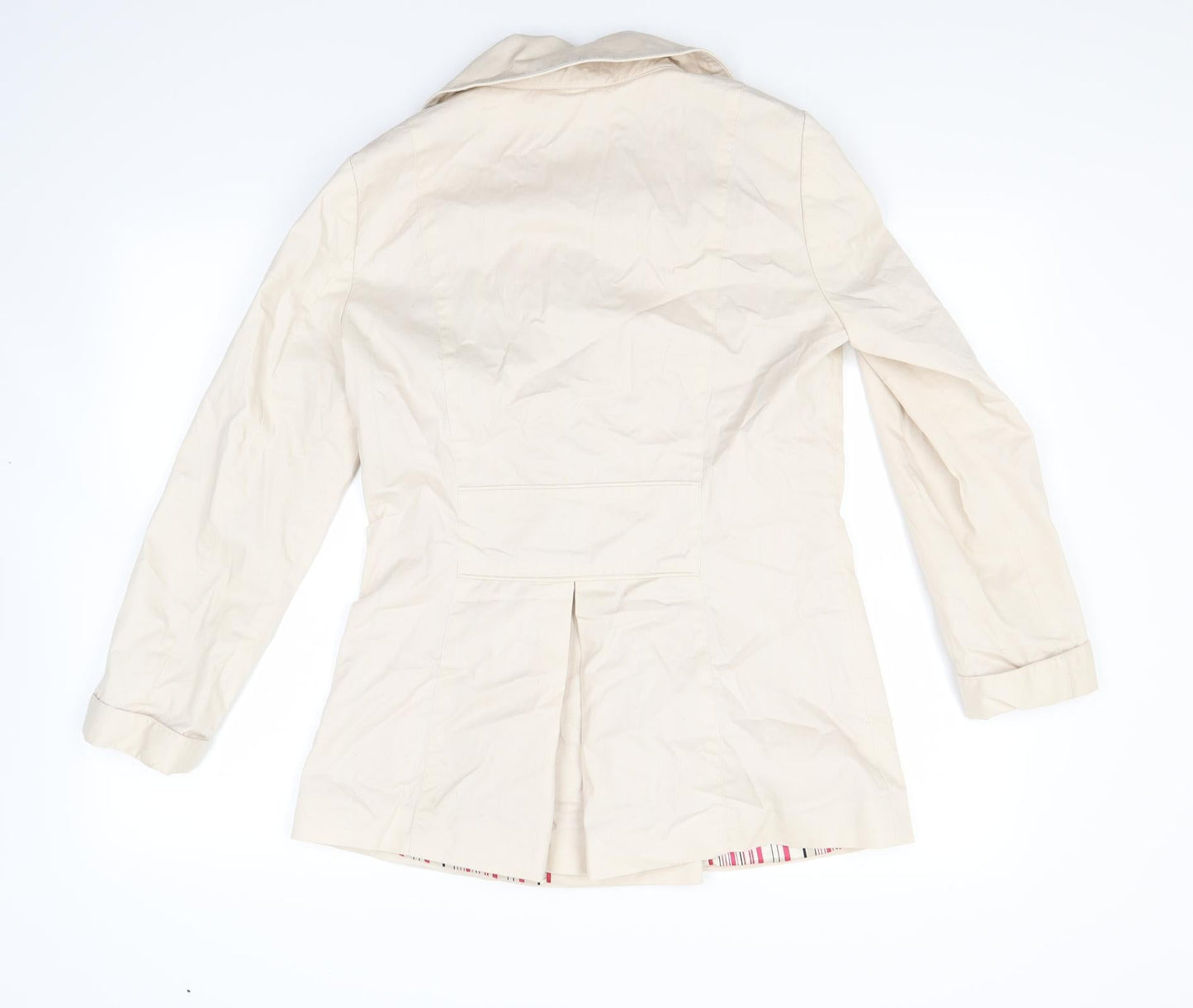 peruna Womens Beige   Jacket Coat Size 10