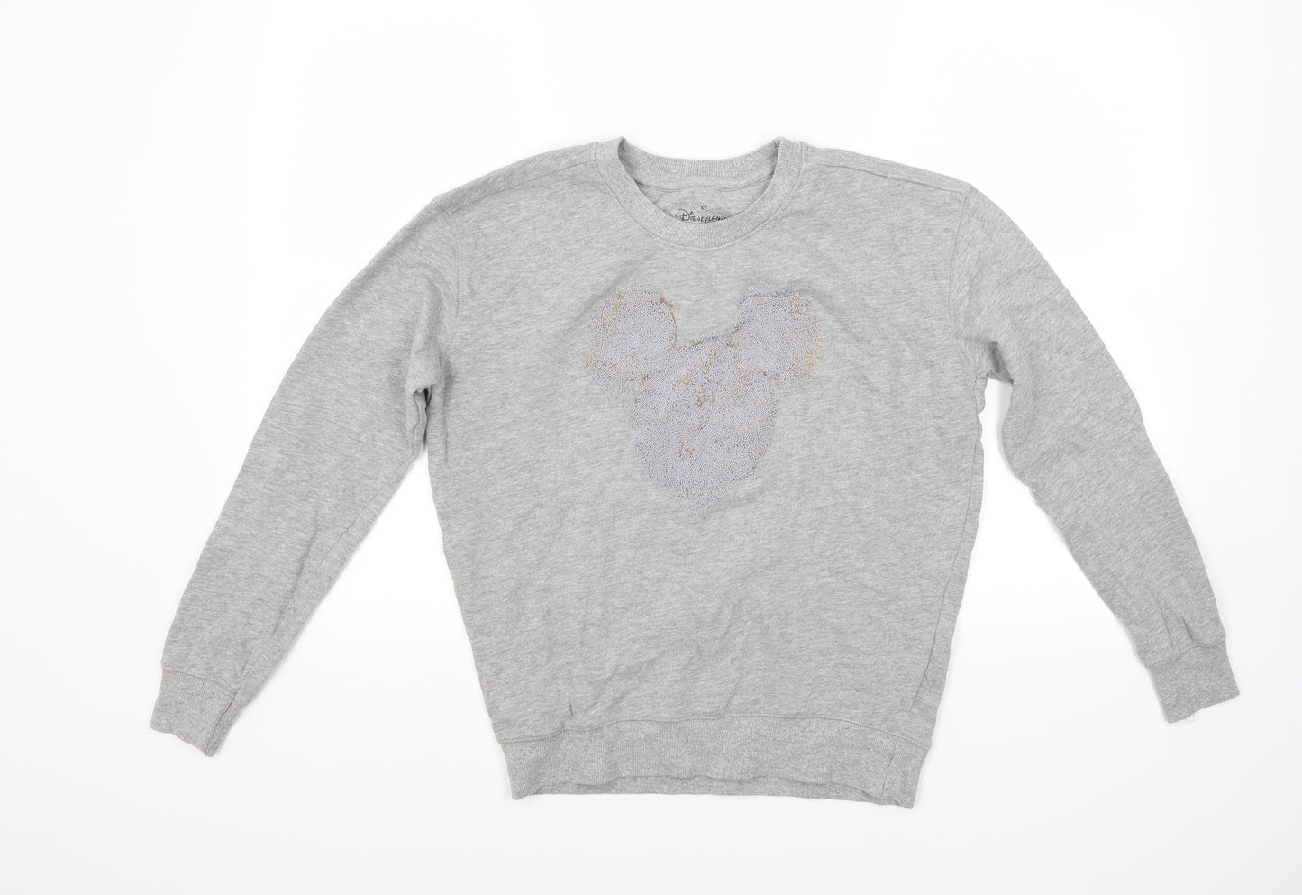 Disney Womens Grey   Pullover Sweatshirt Size XS  - MICKEY MOUSE