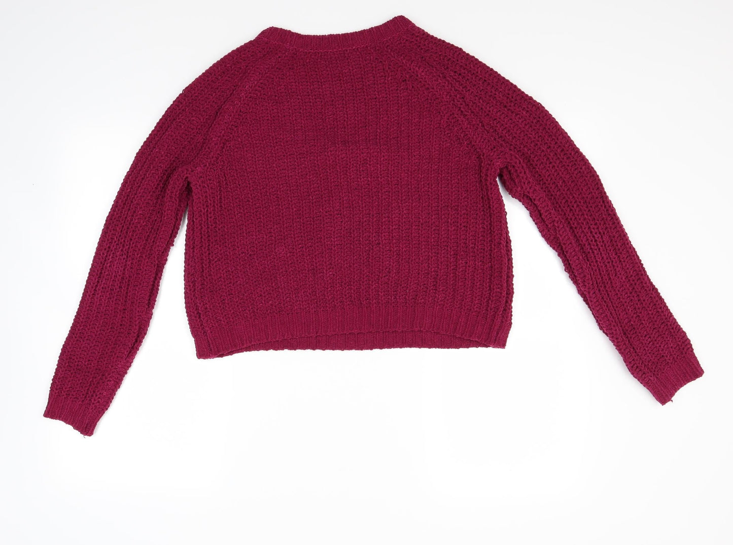 F&F Womens Red   Pullover Jumper Size 8