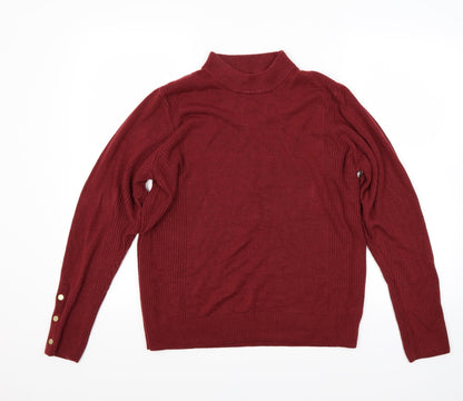Additional front view of Classics women’s red jumper, size M