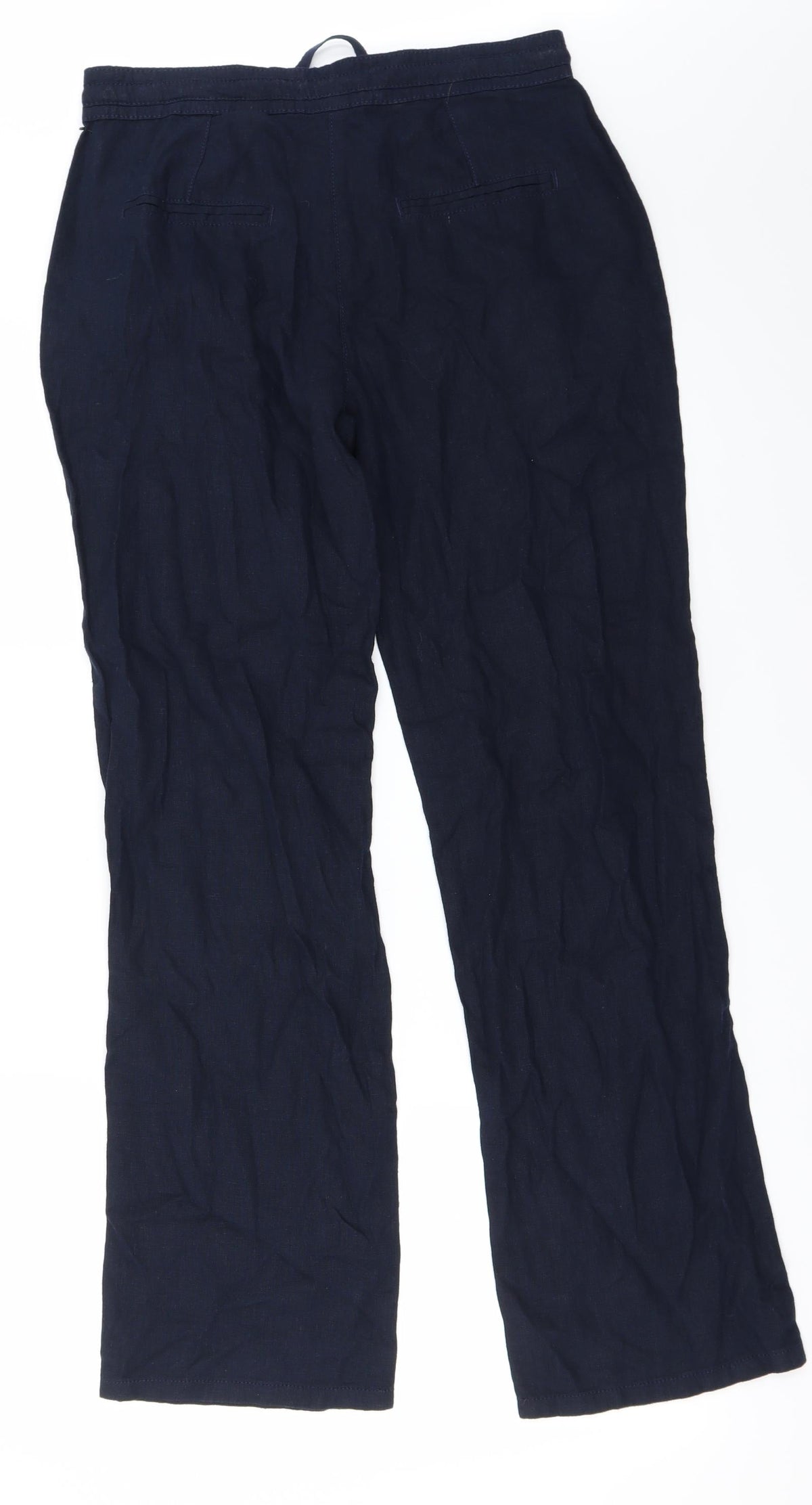 NEXT Womens Blue   Trousers  Size 8 L28 in