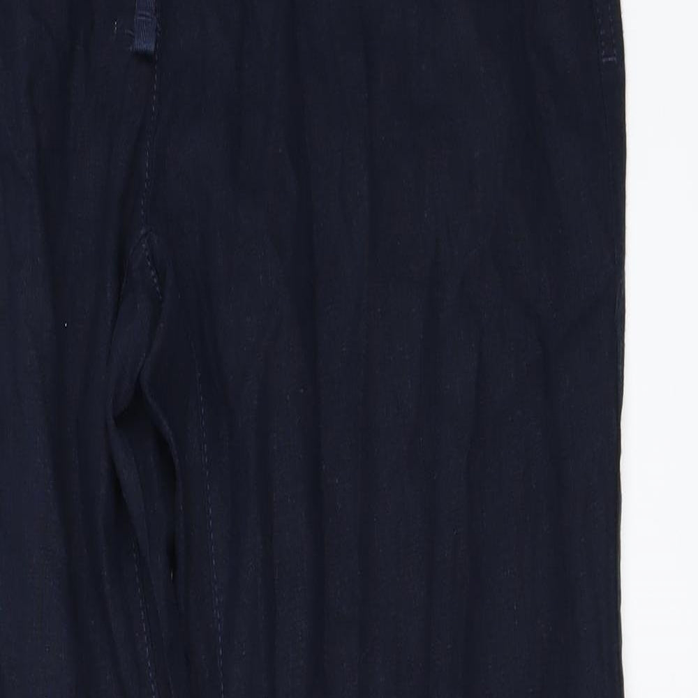 NEXT Womens Blue   Trousers  Size 8 L28 in